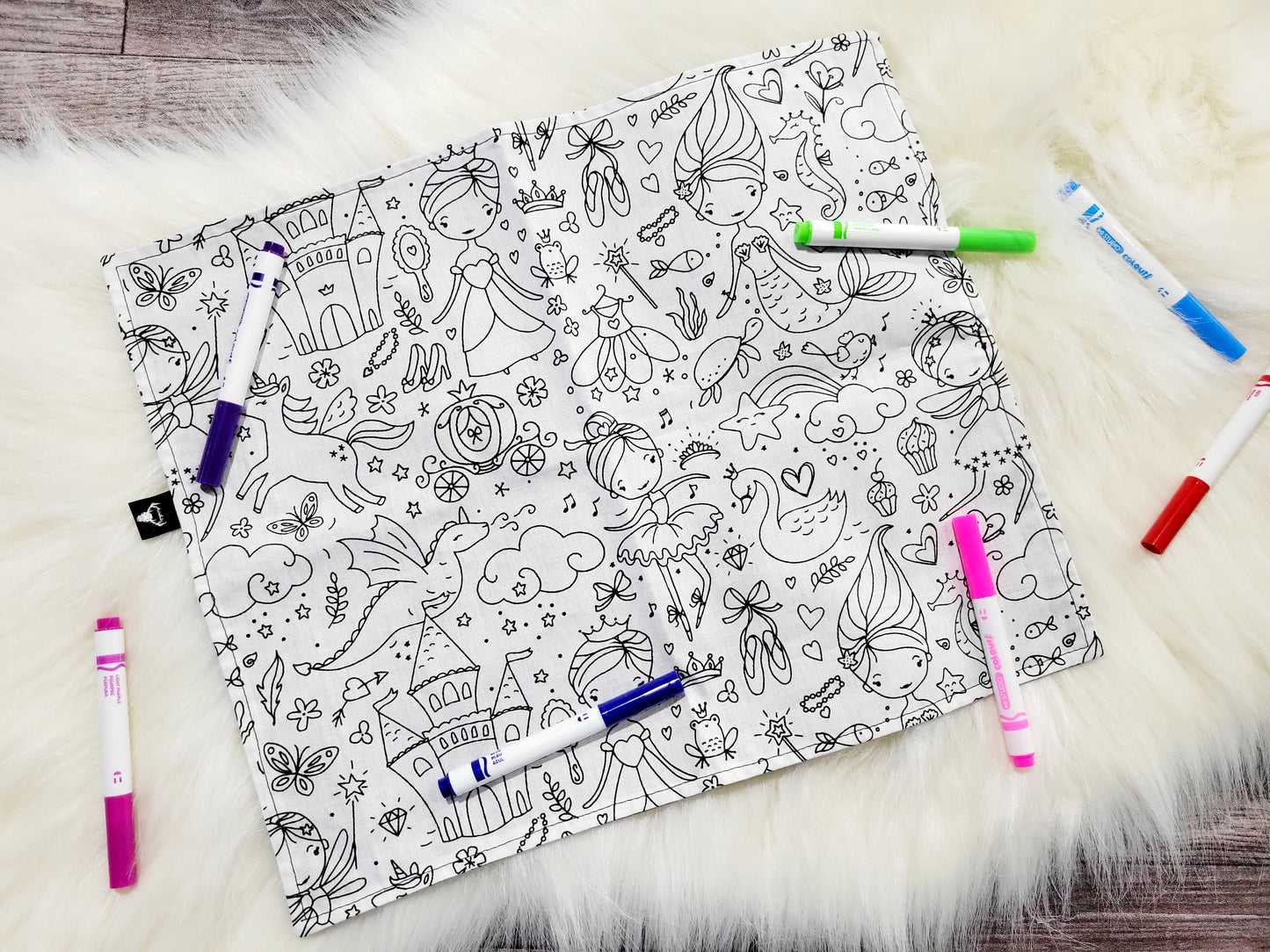 Napperon à colorier Lavable