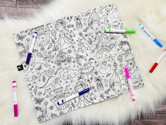 Napperon à colorier Lavable