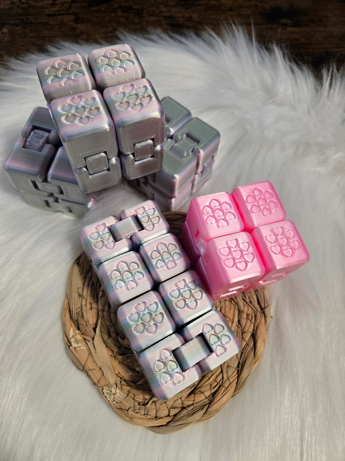 Fidget - cube infini Coeur