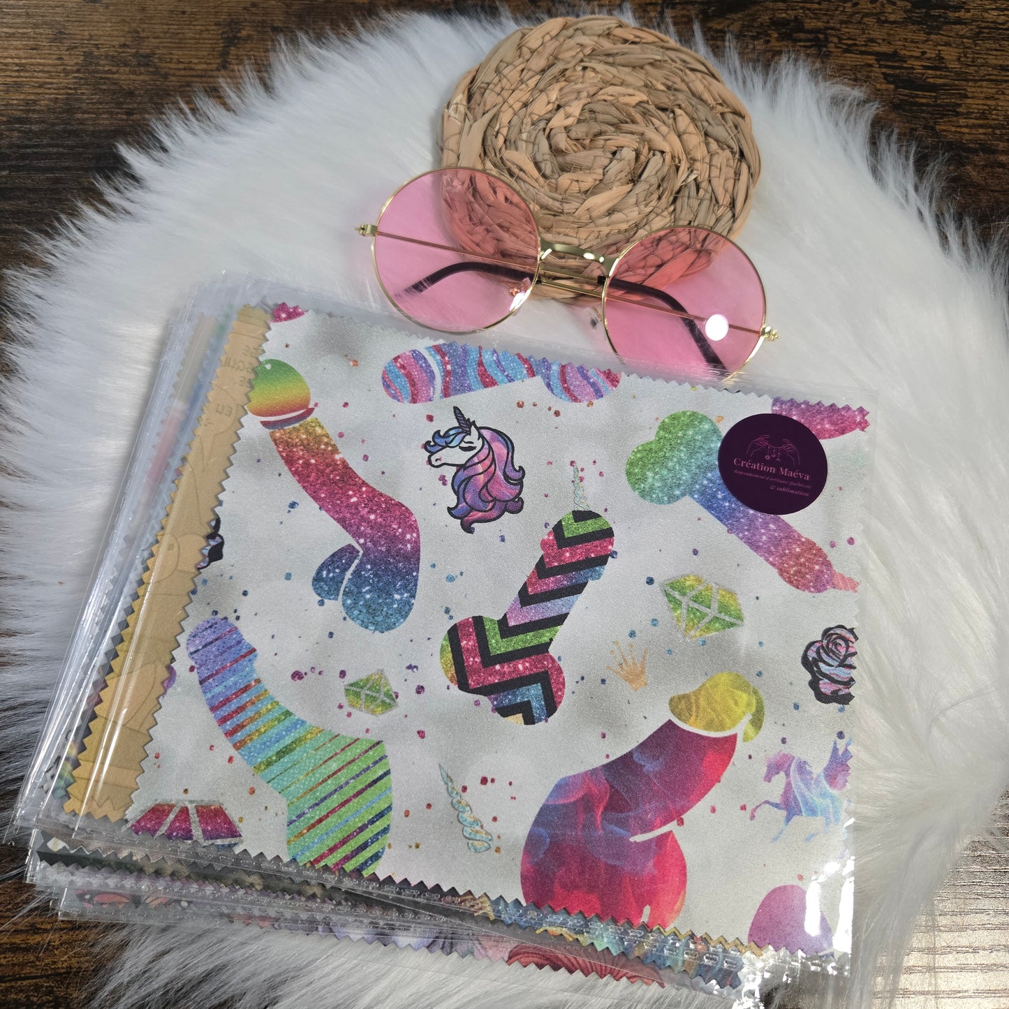 Linge pour lunettes et écrans