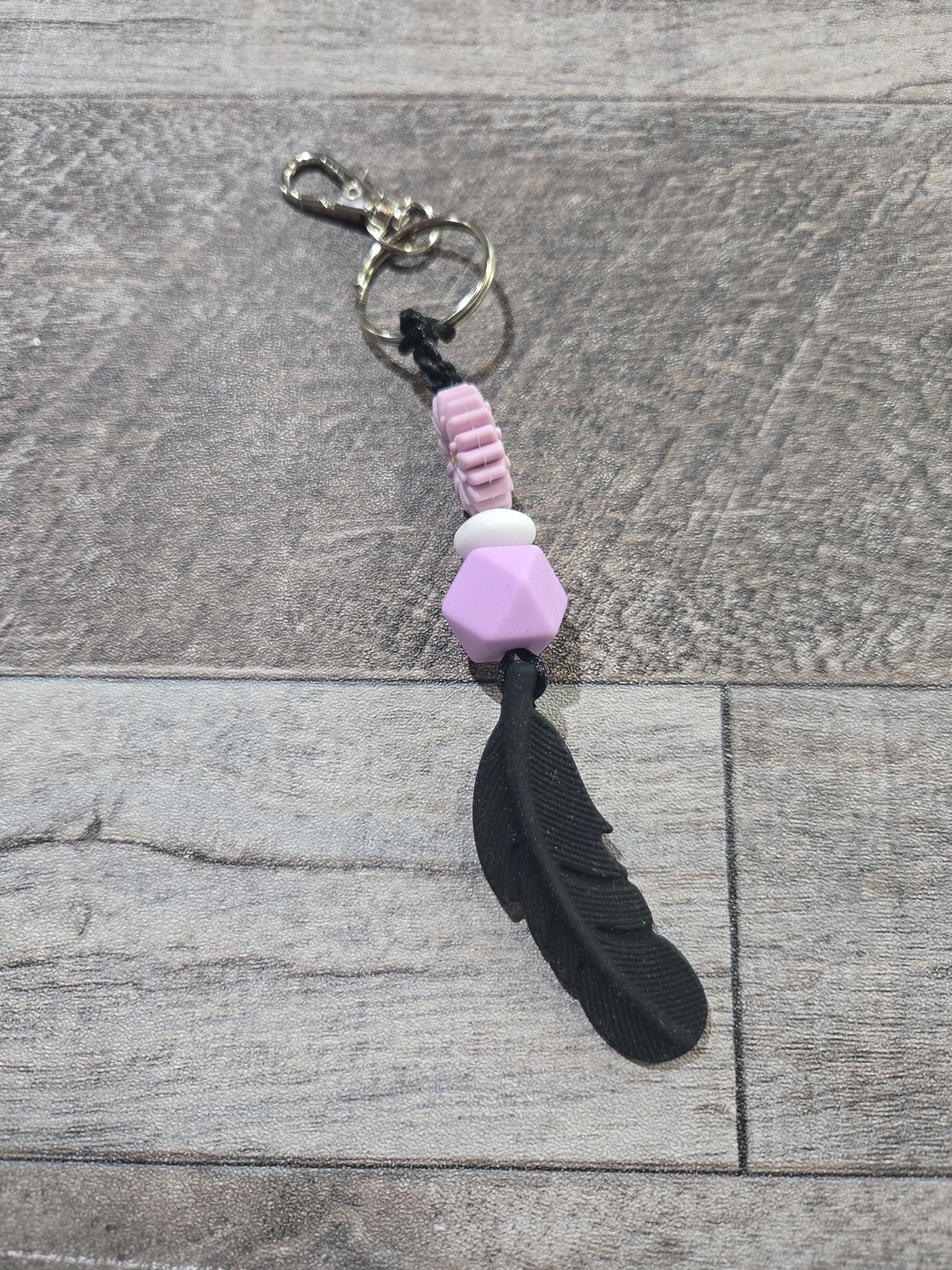 Porte clé plume