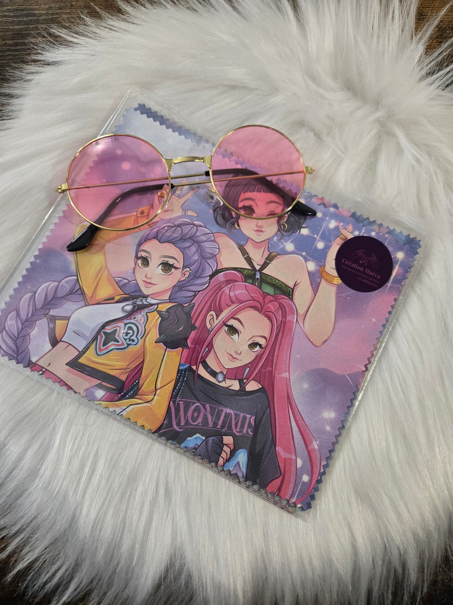 Linge pour lunettes et écrans