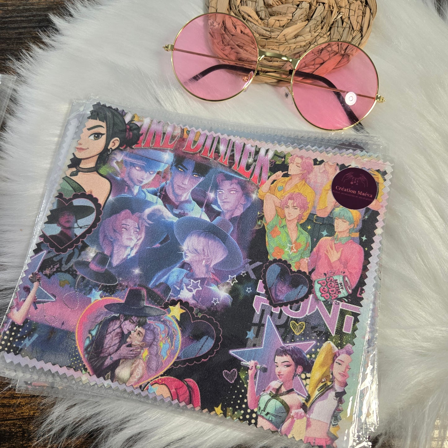 Linge pour lunettes et écrans