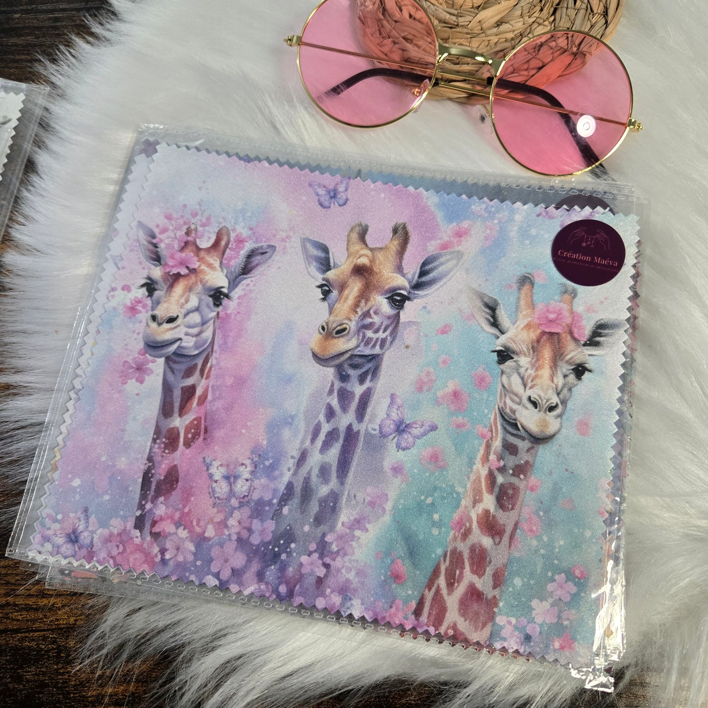 Linge pour lunettes et écrans