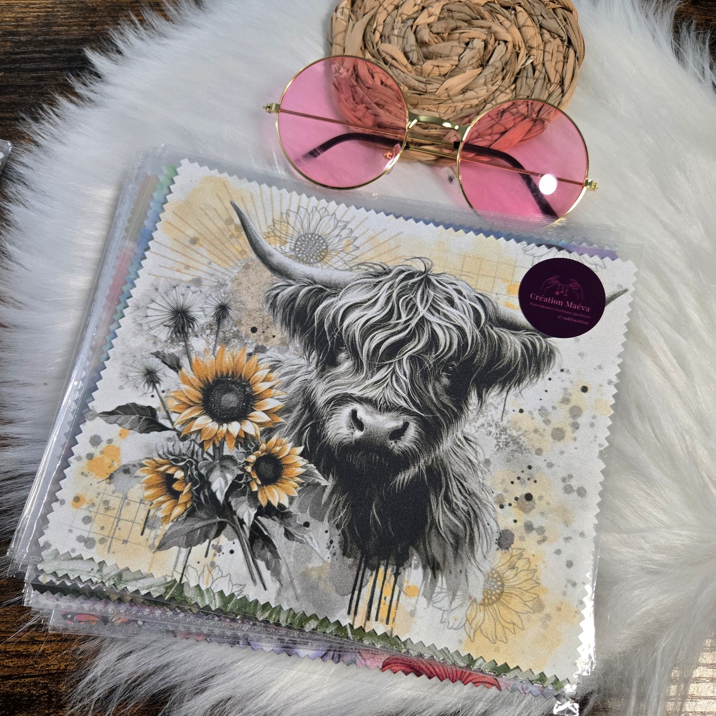 Linge pour lunettes et écrans