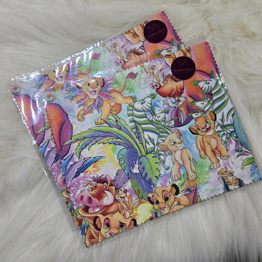 Linge pour lunettes et écrans