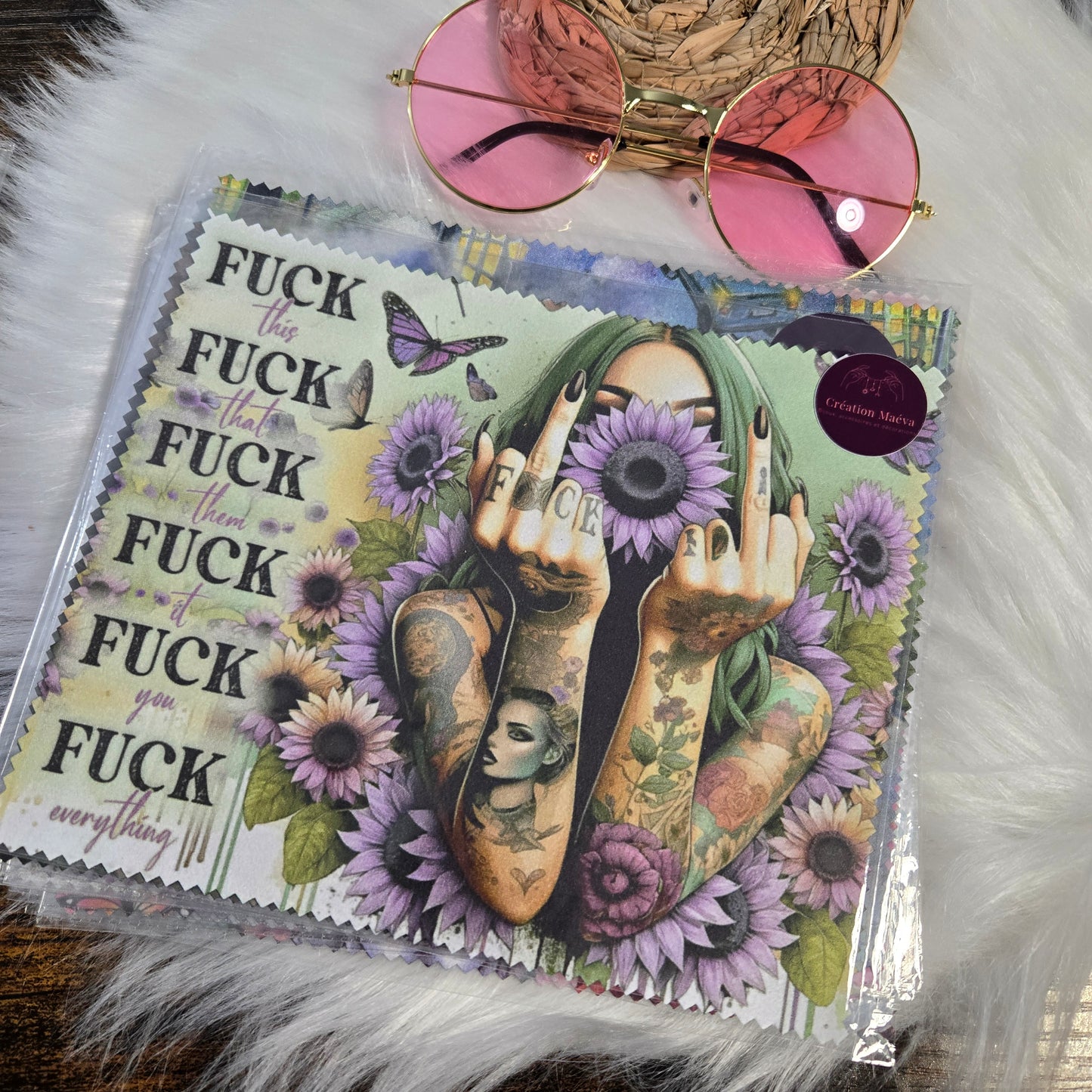 Linge pour lunettes et écrans