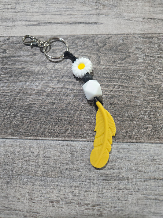 Porte clé plume