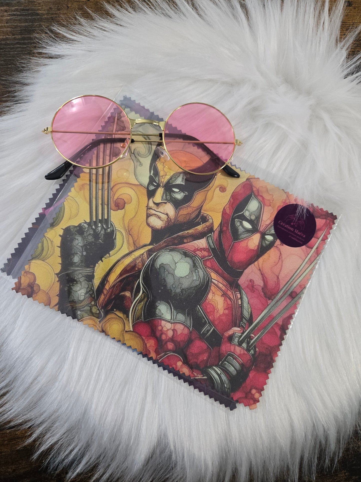 Linge pour lunettes et écrans