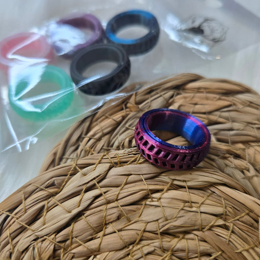 Fidget - Bagues anti stress - Paquet de 5