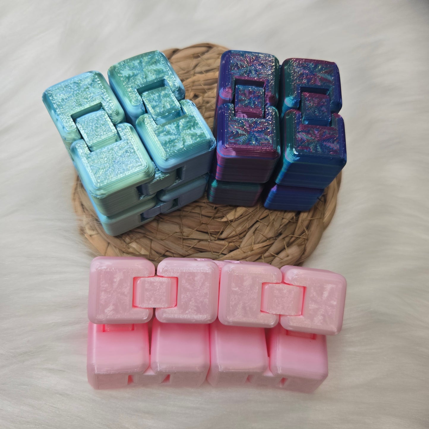 Fidget - cube infini étoilé