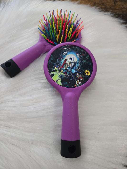 Brosse à cheveux enfant/sacoche