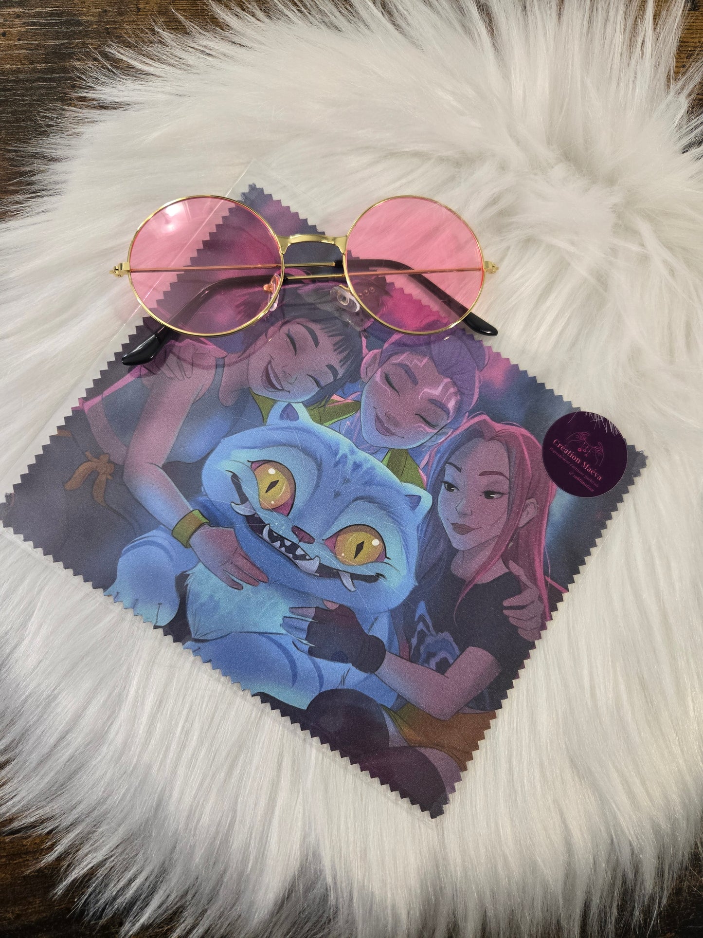 Linge pour lunettes et écrans