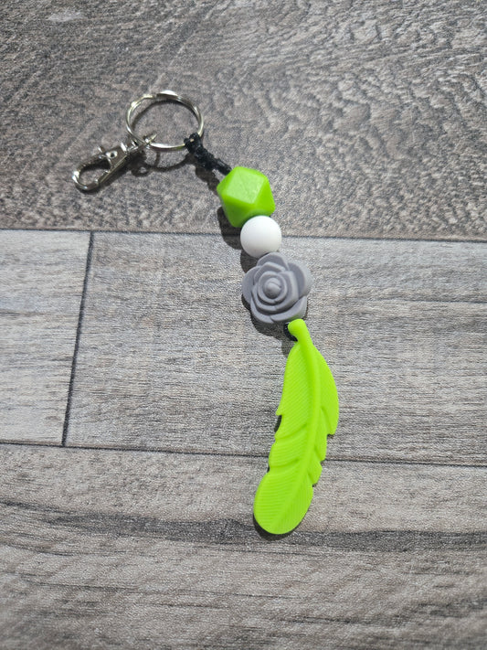 Porte clé plume