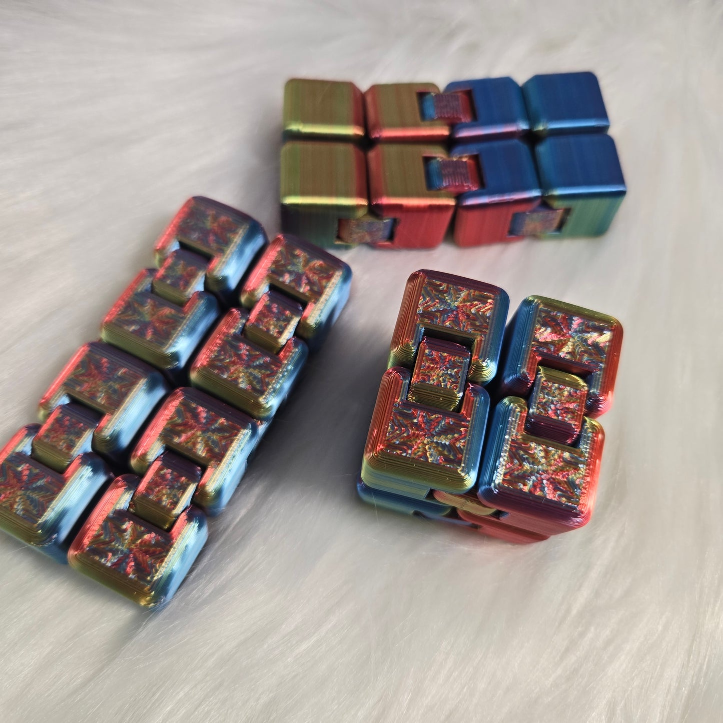Fidget - cube infini étoilé
