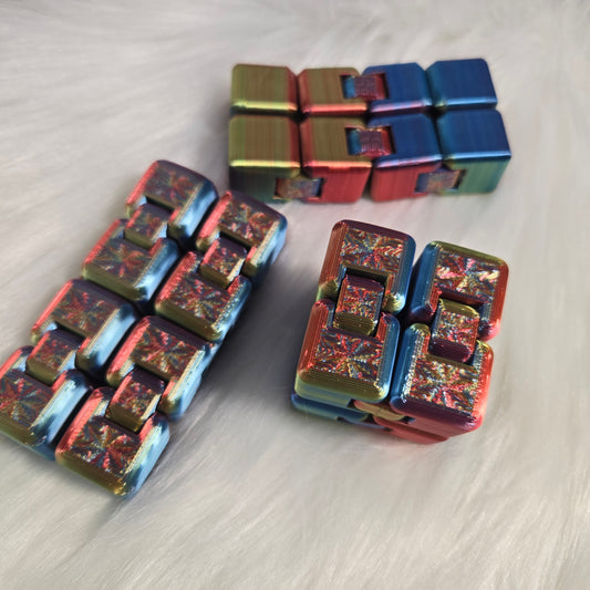Fidget - cube infini étoilé